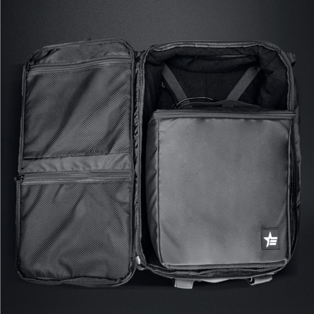 Black Versatile Travel Backpack - Picture 5 of 8
